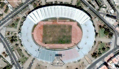Le stade de Casablanca au Maroc.