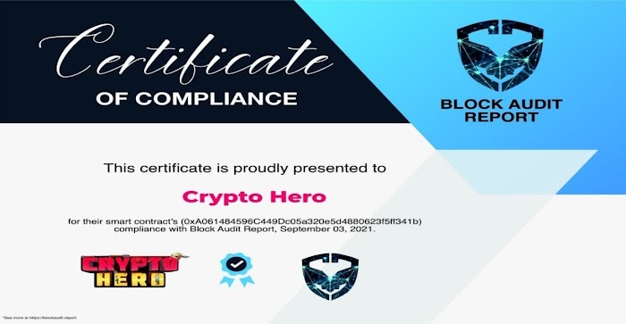 Crypto Hero token detail