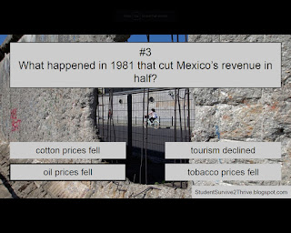 The correct answer is: oil prices fell