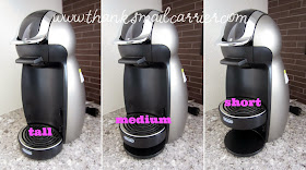 Dolce Gusto adjustable height