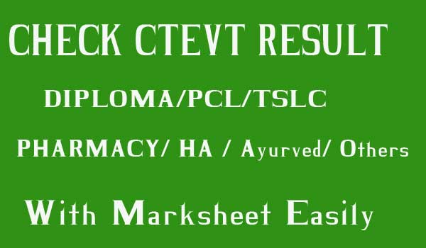 CTEVT Diploma Result 2079