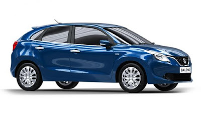 New 2016 Maruti Suzuki Baleno side view