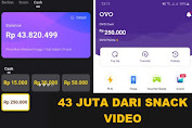 Aplikasi Snack Video Sudah Normal dan Bisa Tarik Uang Kembali, Cek Sekarang