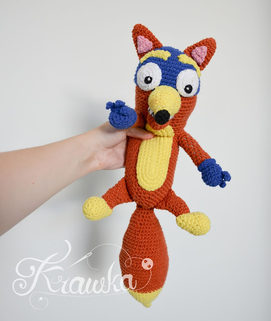 Krawka: Swiper fox crochet pattern by Krawka from Dora the explorer kids tv show