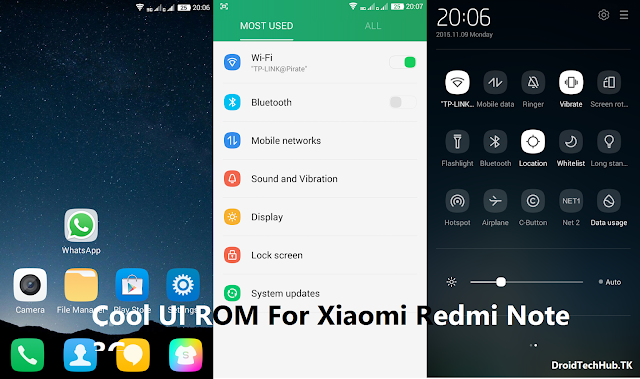 360OS(Cool UI) ROM For Xiaomi Redmi Note 3G (ROM Review + Download Links)