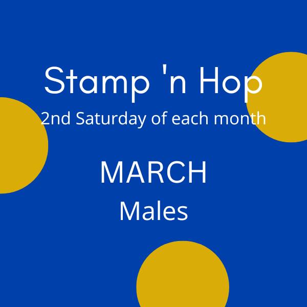 Stamp N Hop March Blog Hop - Males