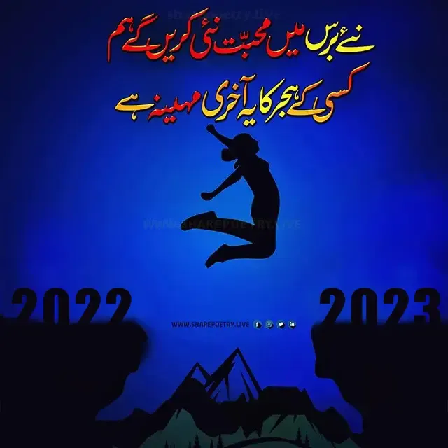 Welcome New Year 2023 Poetry Images Collection Urdu