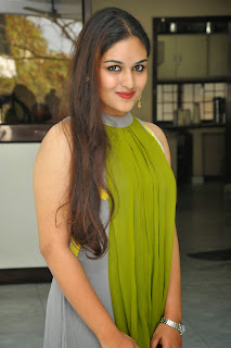 Actress Prayaga Martin Latest Picture Gallery at Pisachi Movie Success Meet 033.JPG