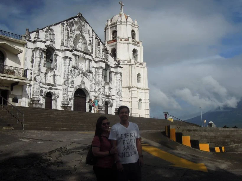 Visiting Daraga Church