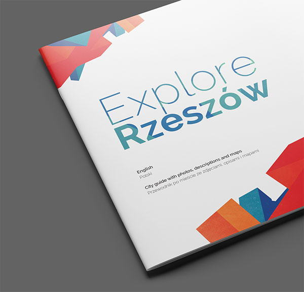 Inspirasi 20+ Desain Brosur dan Katalog Modern - Explore Rzeszow Brochure Design
