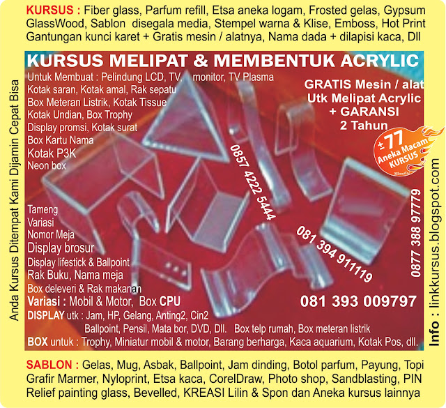 PUSAT KURSUS GRATIS UNTUK UMUM CALON PENGUSAHA Parfum 