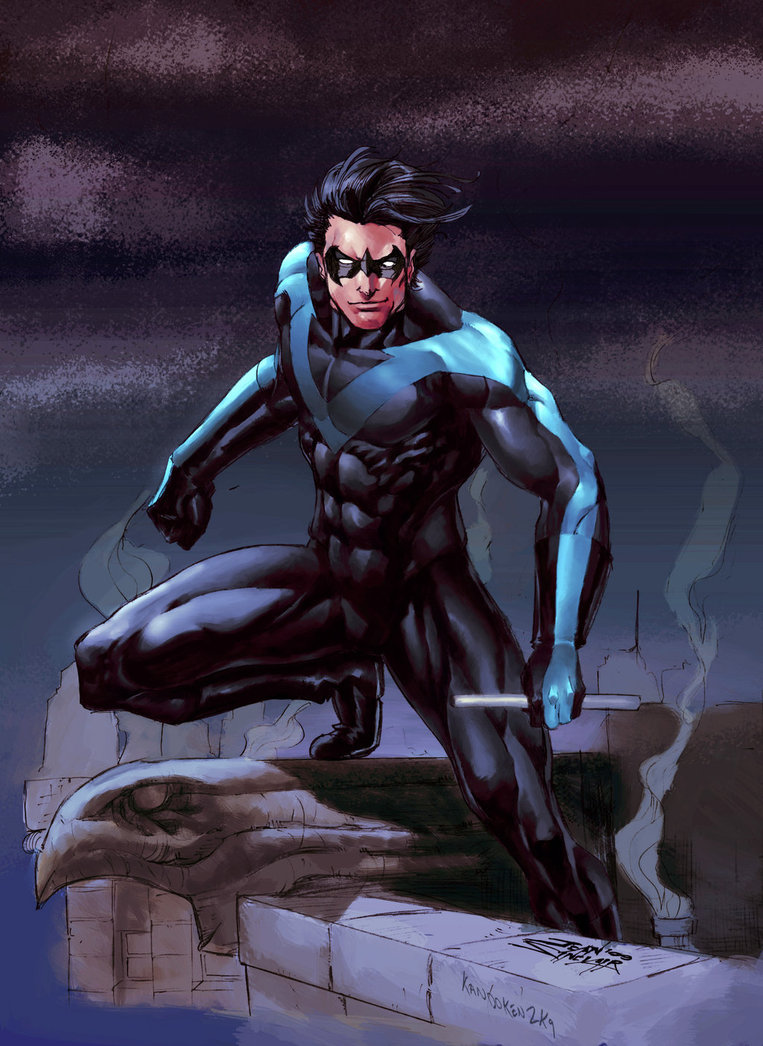 Nightwing just whizzes past Winter Soldier in this round.