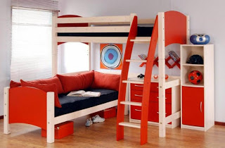 koleksi furniture minimalis kamar tidur anak laki-laki dengan desain modern