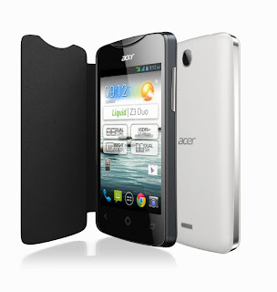 Spesifikasi dan Harga Acer Liquid Z3 - HP Android Jelly Bean murah