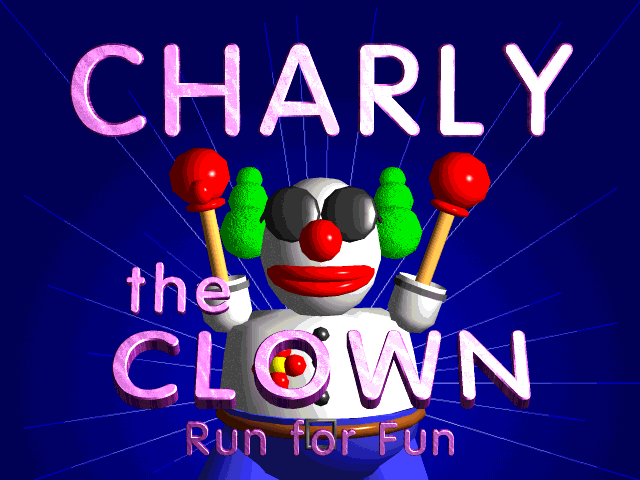 Charly the Clown title screen