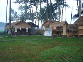 Rumah sawah di kasembon rafting