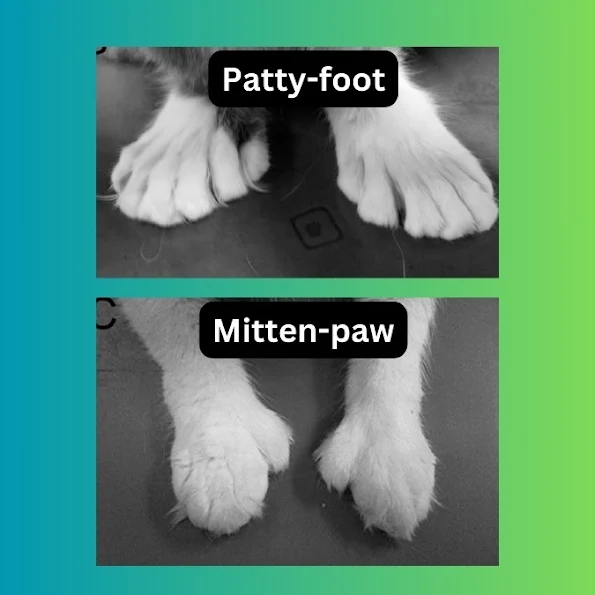 Mitten-paw and patty-foot