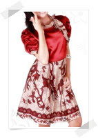 model dress batik terbaru