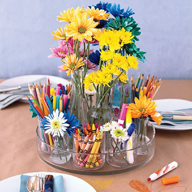 The perfect centerpieces for your bitesize guests