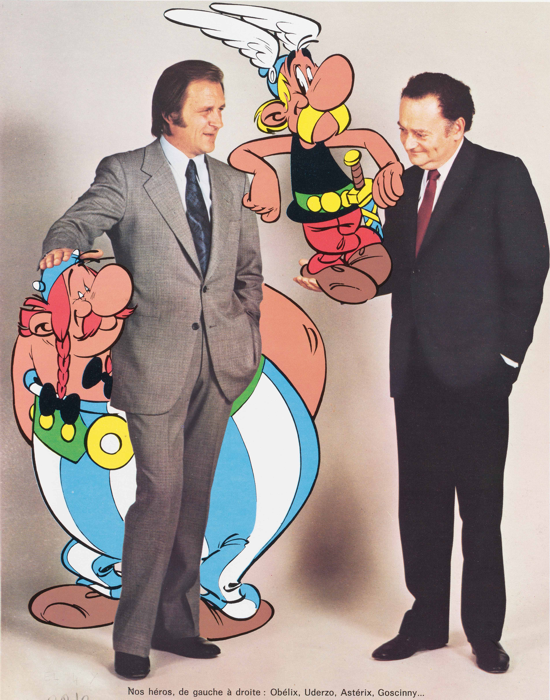 Albert Uderzo and René Goscinny