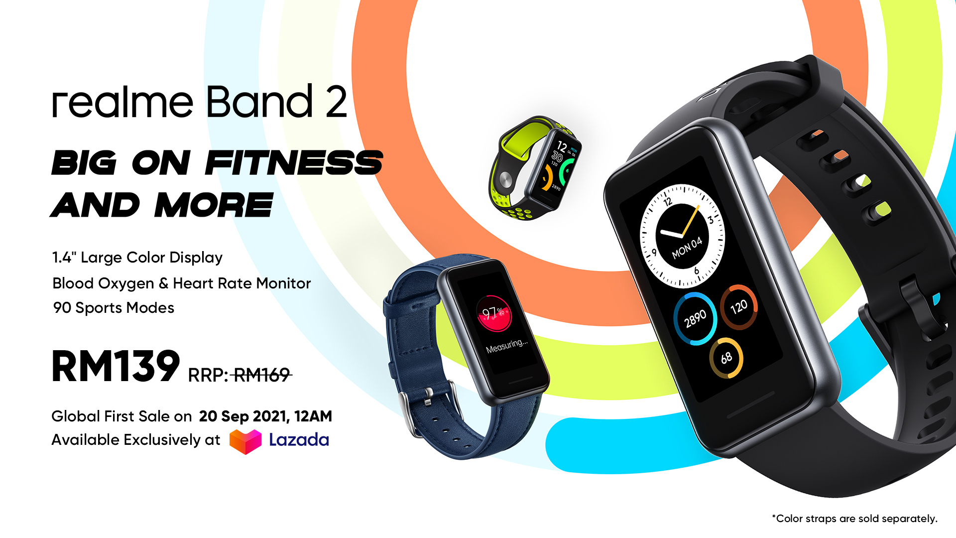 Realme band 2, realme watch, realme band, realme band price, realme malaysia,