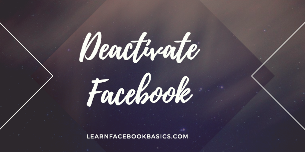 How to Deactivate Facebook Messenger | Deactivate My FB App - Messenger