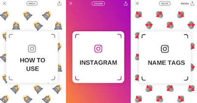 Pengunaan Fitur Scan Name Tag Instagram