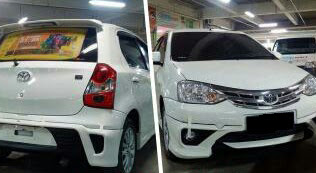 bodykit plastik etios toms