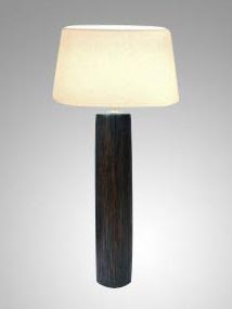 antique table lamp from the standard tree limb_001