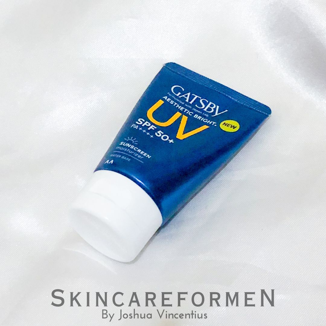 Review: Gatsby Aesthetic Bright Sunscreen Moisturizer, Tabir Surya Pria Terbaik 2024