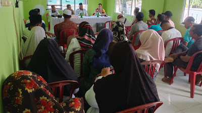 Perkuat Kamtibmas Kapolsek Kuala Kampar Silahturahmi ke Desa Sukoi