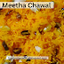 548. Healthy Food Recipe "Meetha Chawal," on Basant Panchami & its Health Benefits बसंत पंचमी पर "मीठा चावल"