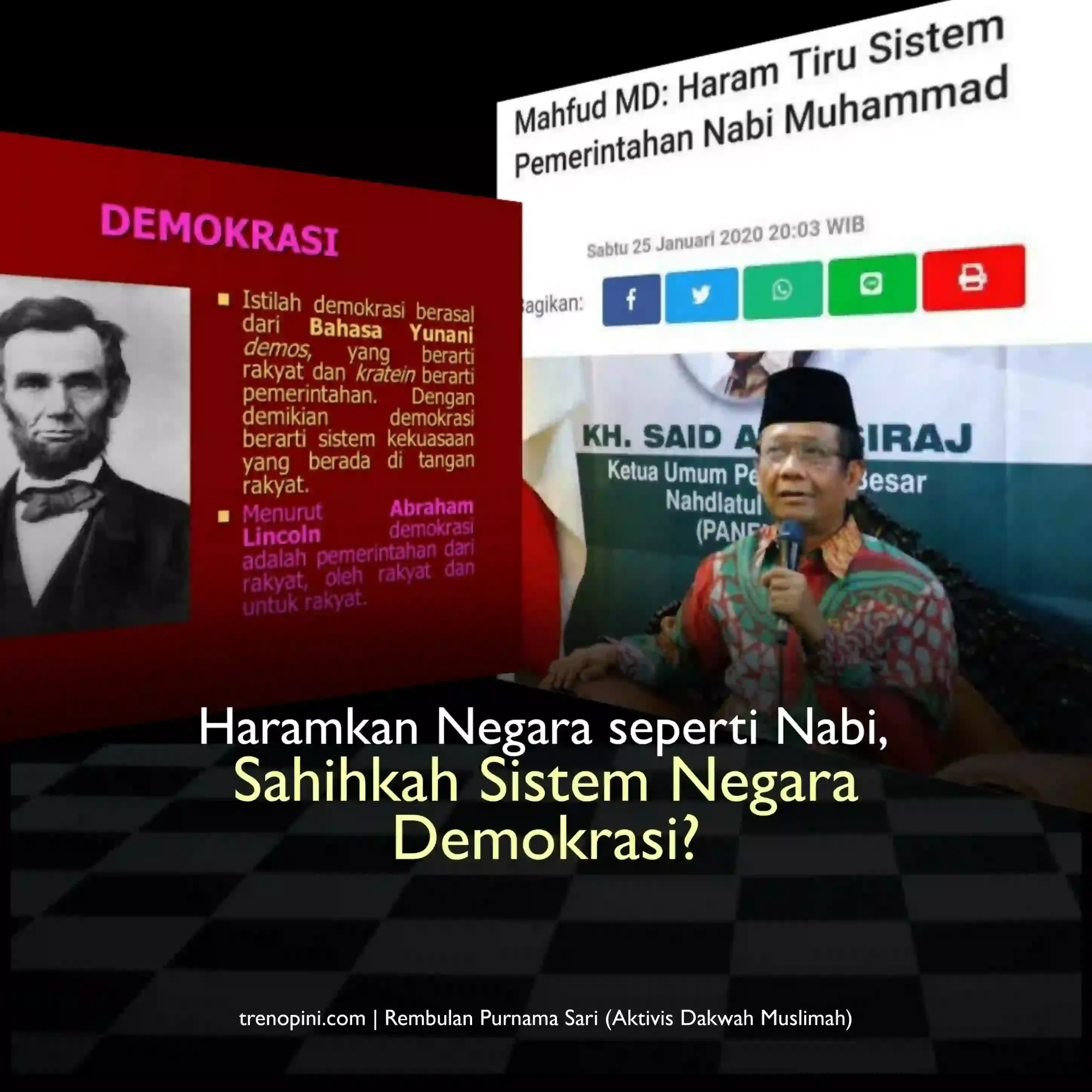 Sahihkah Sistem Negara Demokrasi?