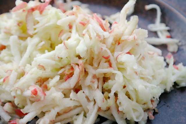 coleslaw med äpple