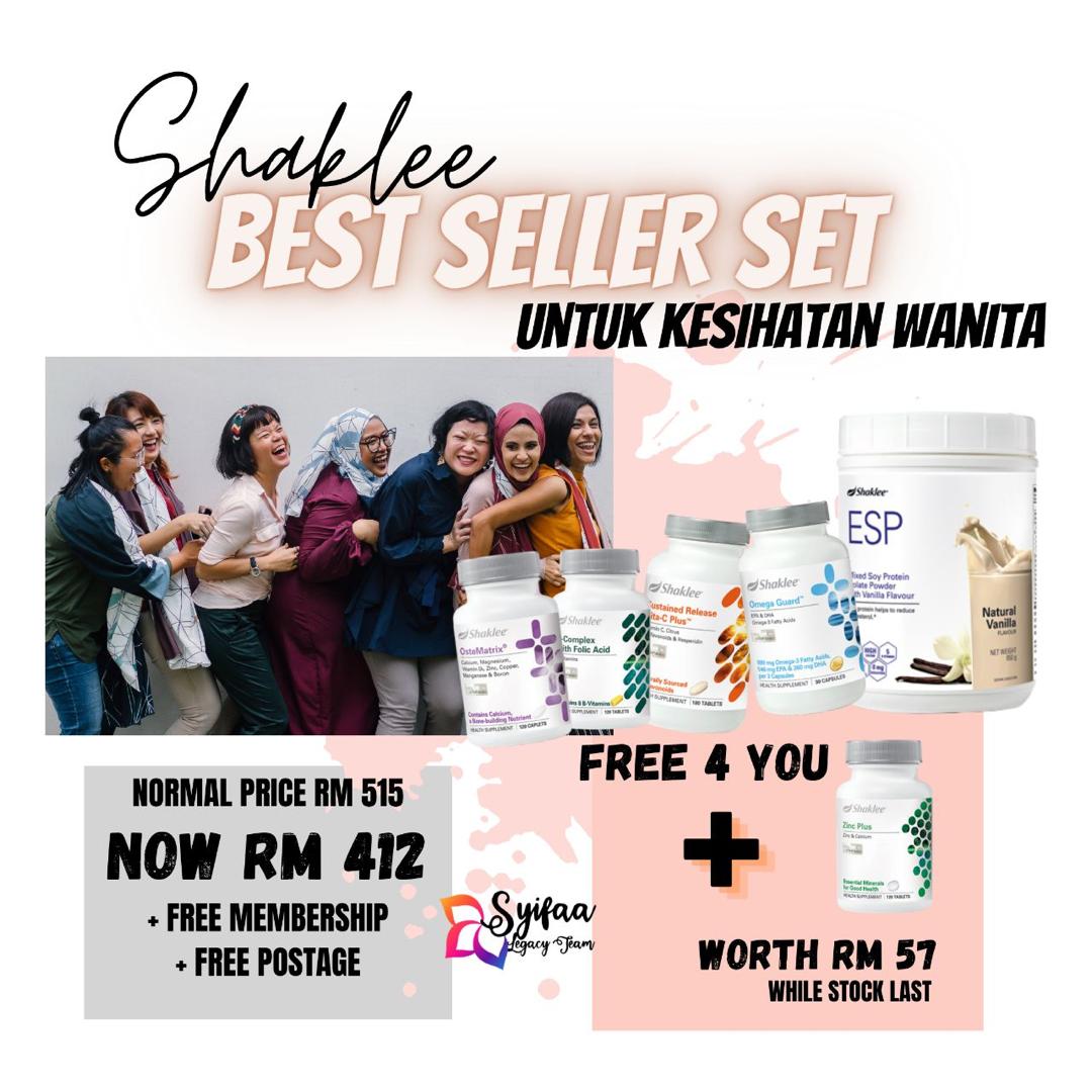 supplemen kesihatan shaklee harian