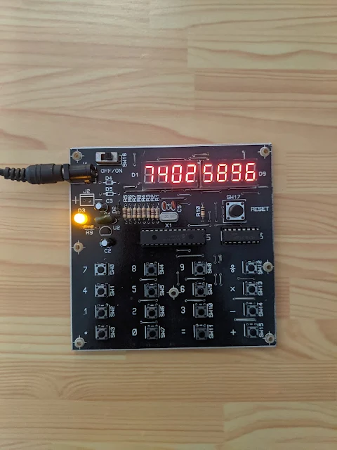A DIY Calculator Using PIC16F876A