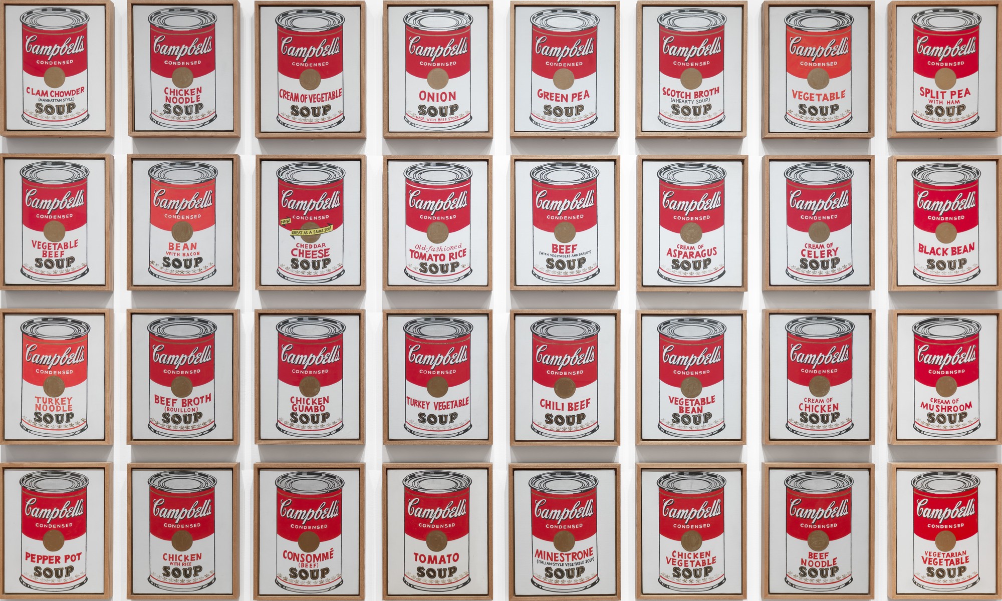 Andy Warhol's "Campbell's Soup Cans