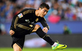 Cristiano Ronaldo in match versus Malaga