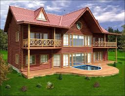 European Minimalist Wooden House Design