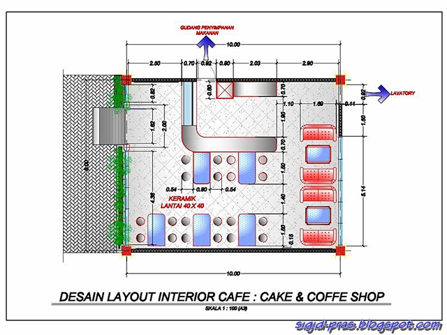 Belajar Berbagi Ilmu Desain Cafe Dulux Young Competition 