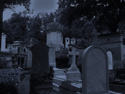 Pere Lachaise cemetery, Paris.