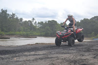 ozzy bali atv  ride atv on the beach