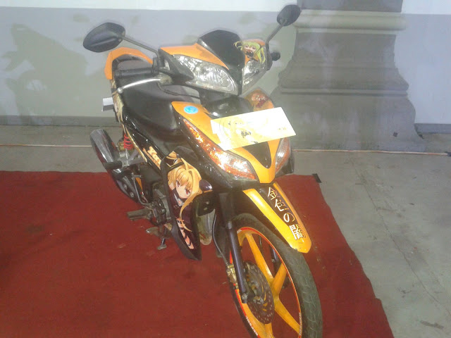 itansha motor bebek tampak depan 