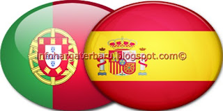 Prediksi Portugal vs Spanyol | Jadwal Skor Semi Final Euro Kamis 28 Juni 2012