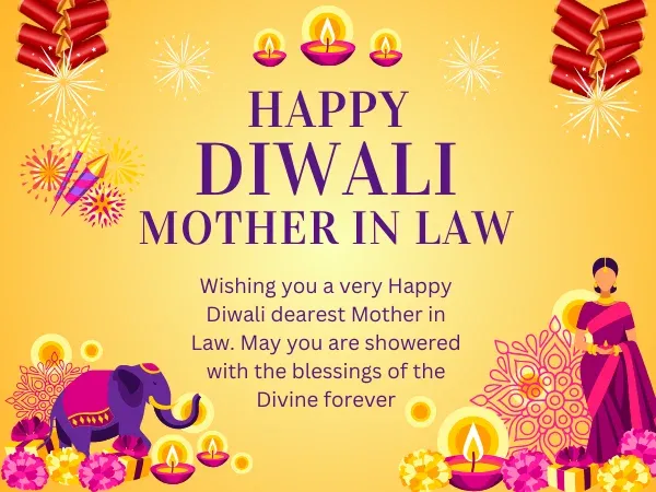Diwali 2023 Wishes for Mother in Law