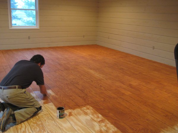 DIY Plank Flooring on the CHEAP with Quarry Orchard 