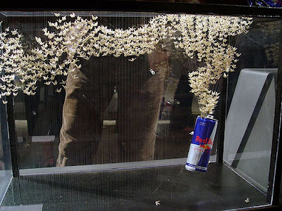 Red Bull Can Art Seen On www.coolpicturegallery.net