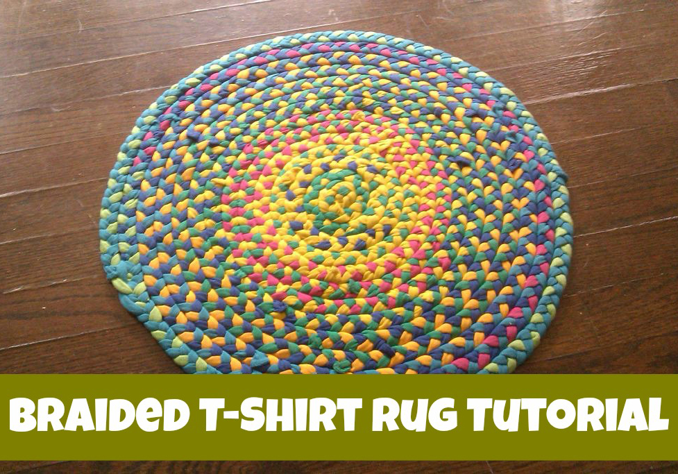 How To Make A Braided T-Shirt Rug, DIY Tutorial  Handy 