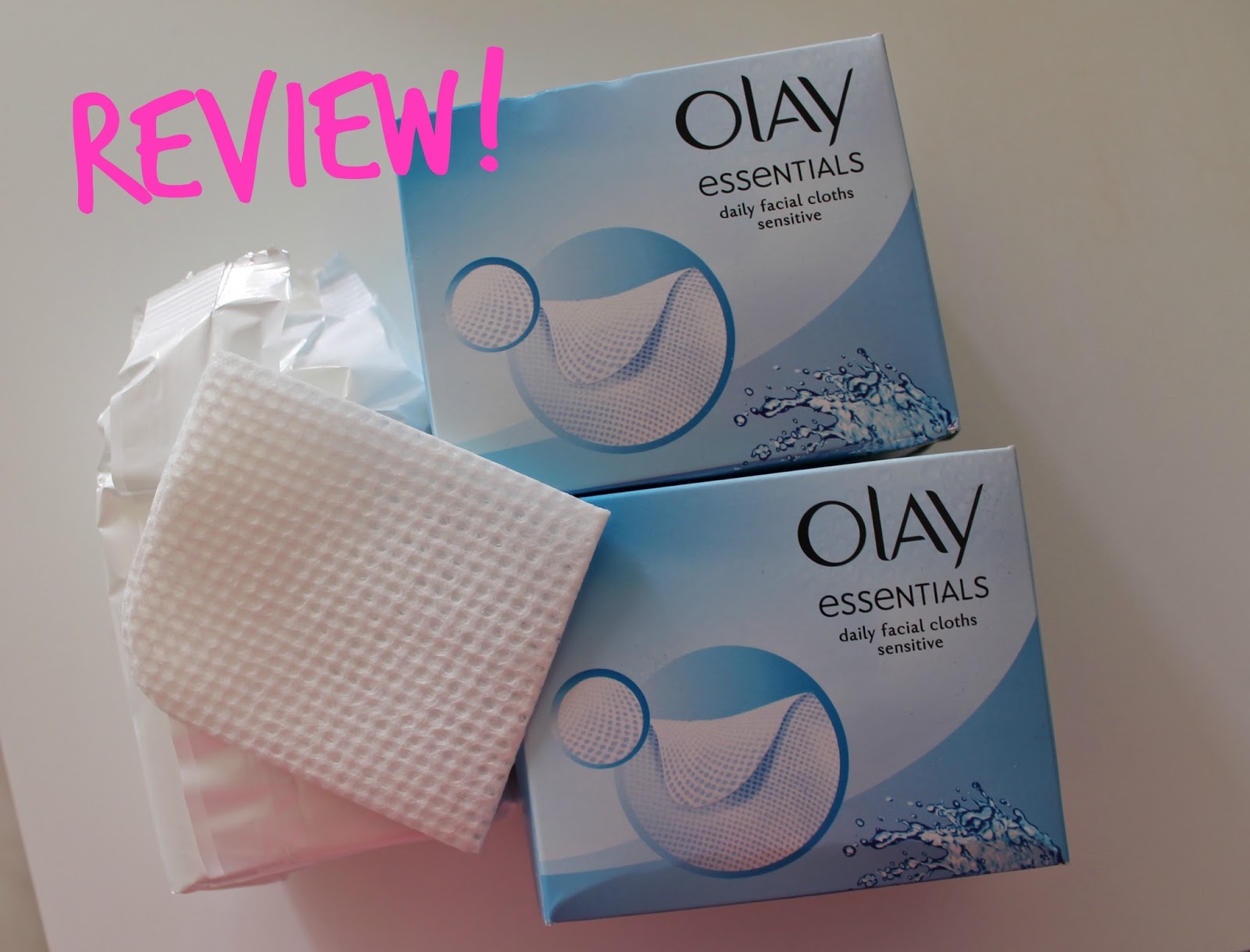 Review Olay Essentials Daily Facial Cloths