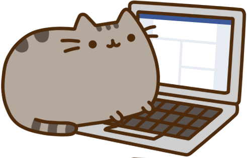 Sticker Facebook Pusheen  Deloiz Wallpaper